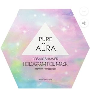 NEW LOT OF 5 Pure Aura Hologram Foil Mask